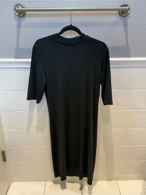 ONLY Black Midi Dress Like New